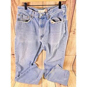 Levi 550 Men's Blue Jean Light Wash Denim 32 x 33 Relaxed Fit Straight